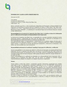 Calificación RSE 2020