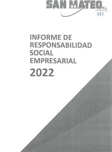 Informe de RSE 2022